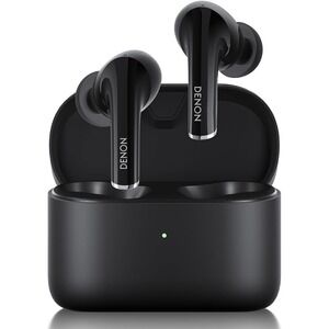 Denon Wireless In-Ear Active Noise Cancelling Earbud Headphones Black AH-C830NCW